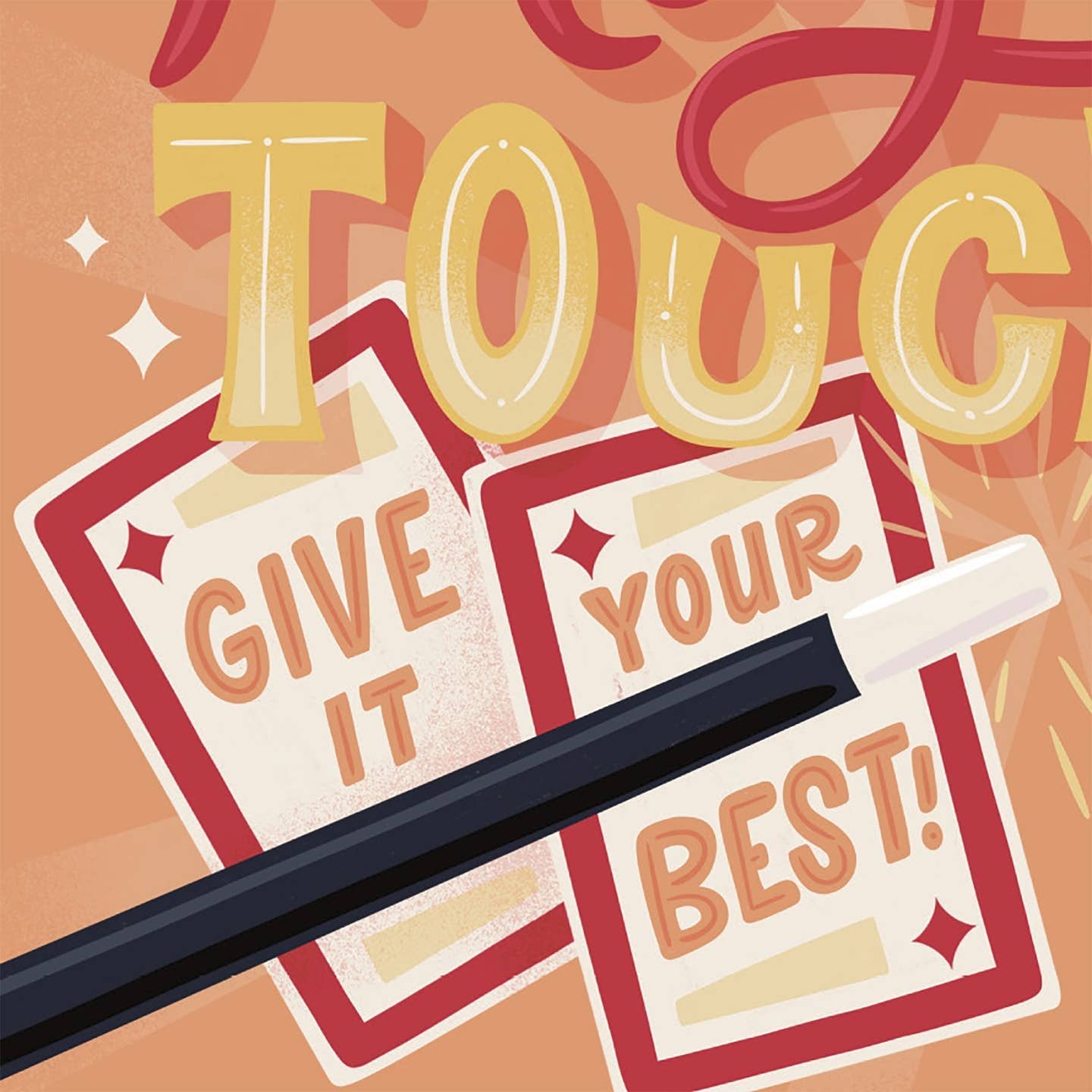 Magic Touch Encouragement Card