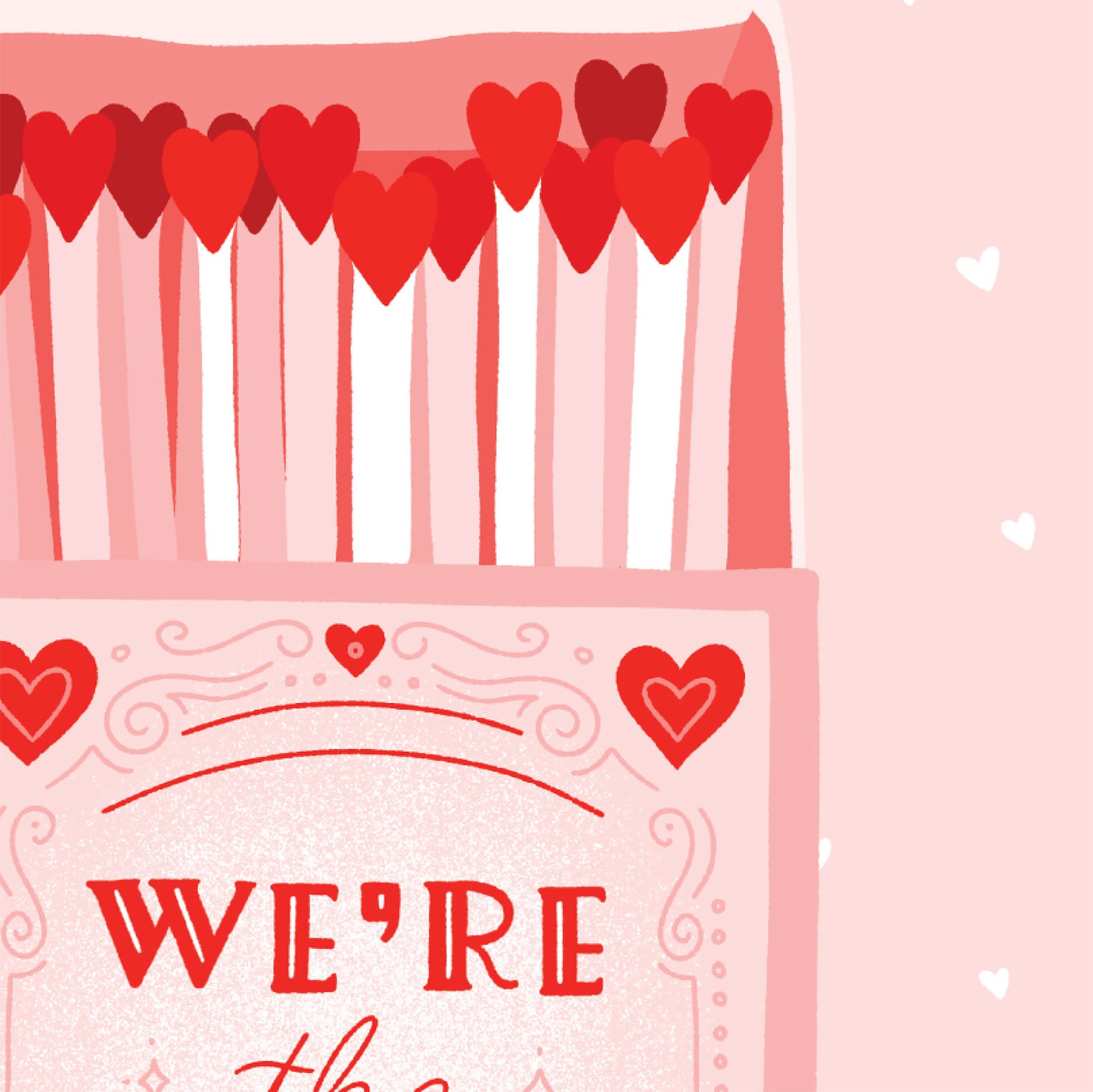 Perfect Match Valentine’s Heart Matchbox Card