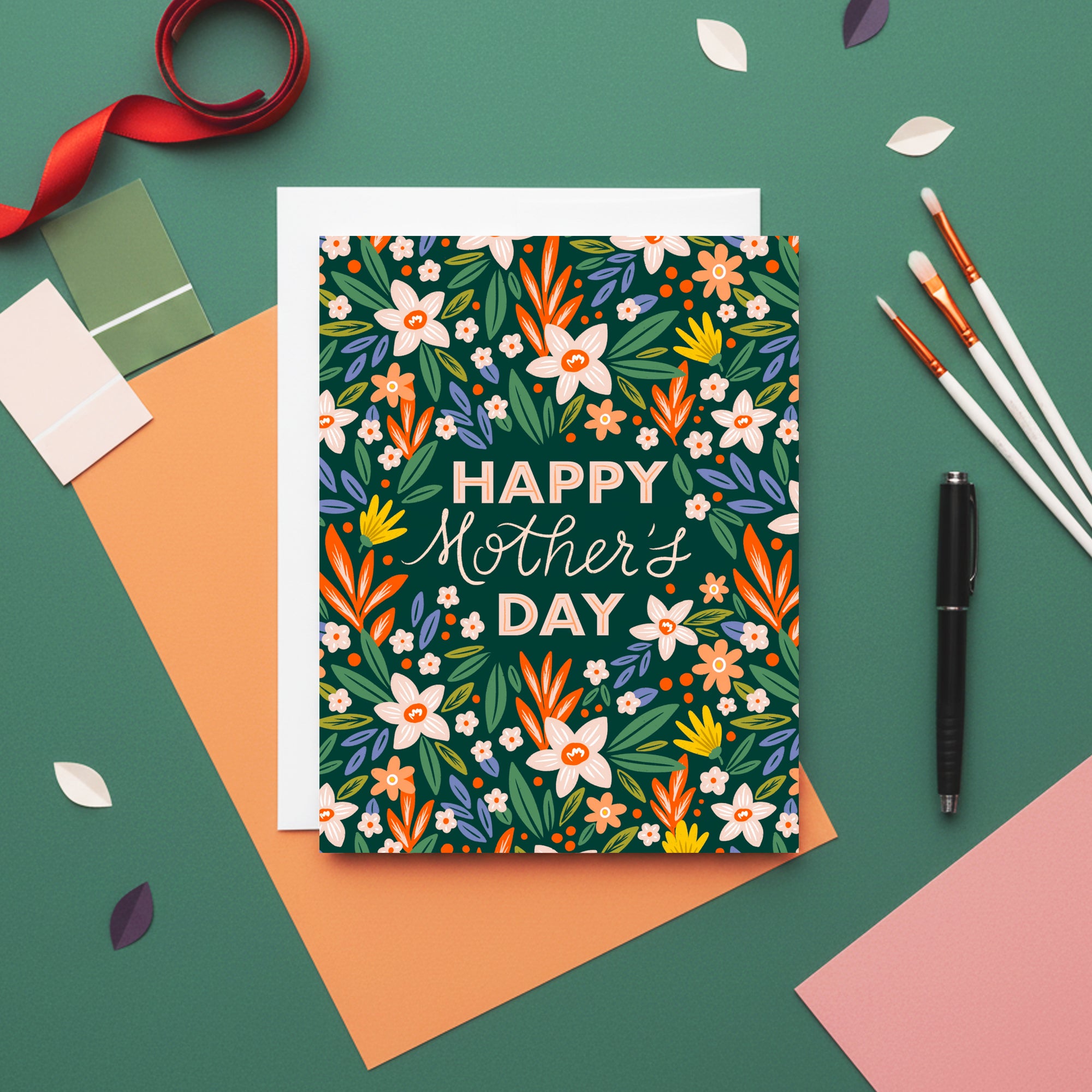 Happy Mother’s Day Floral Garden Card