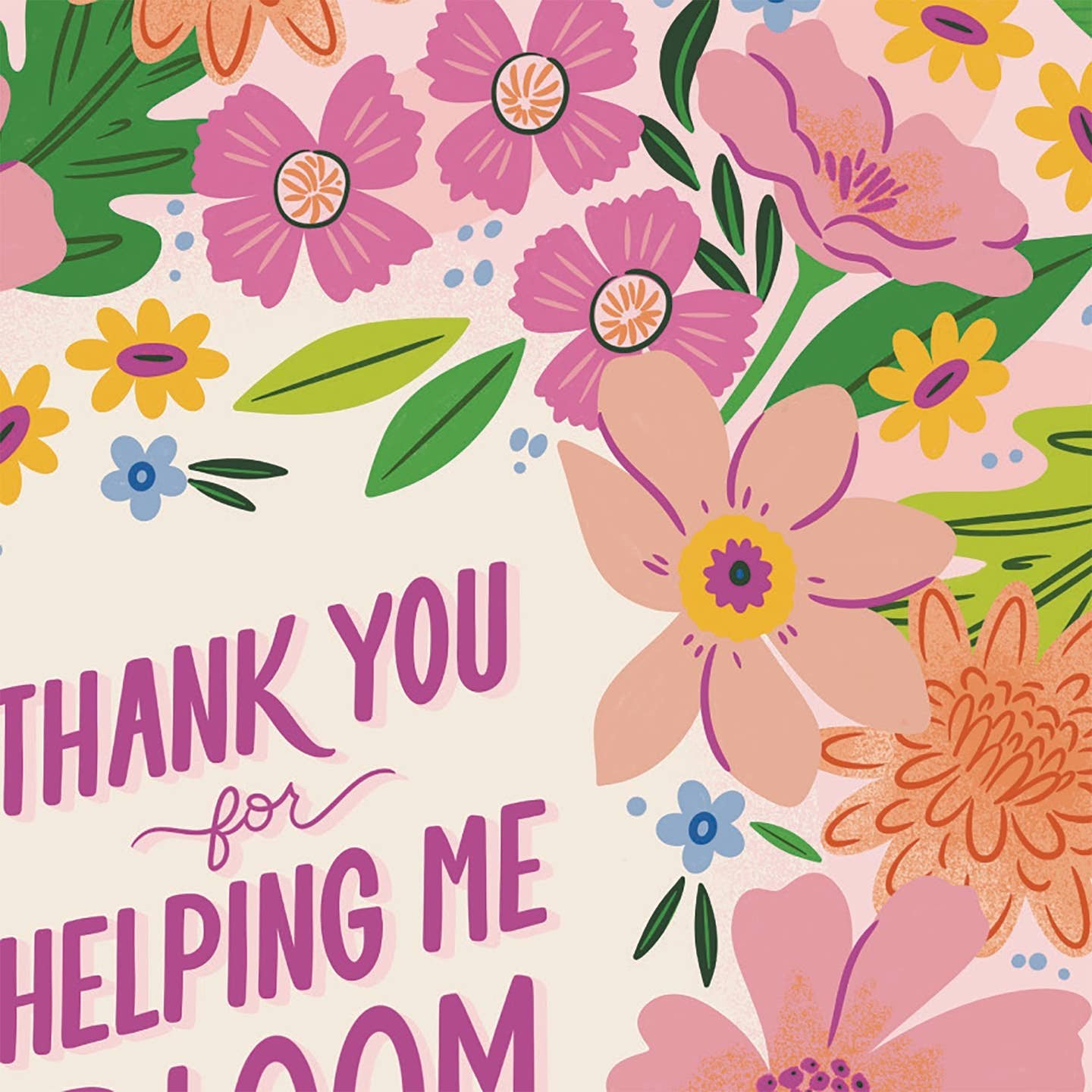 Big Bloom Mother's Day Card