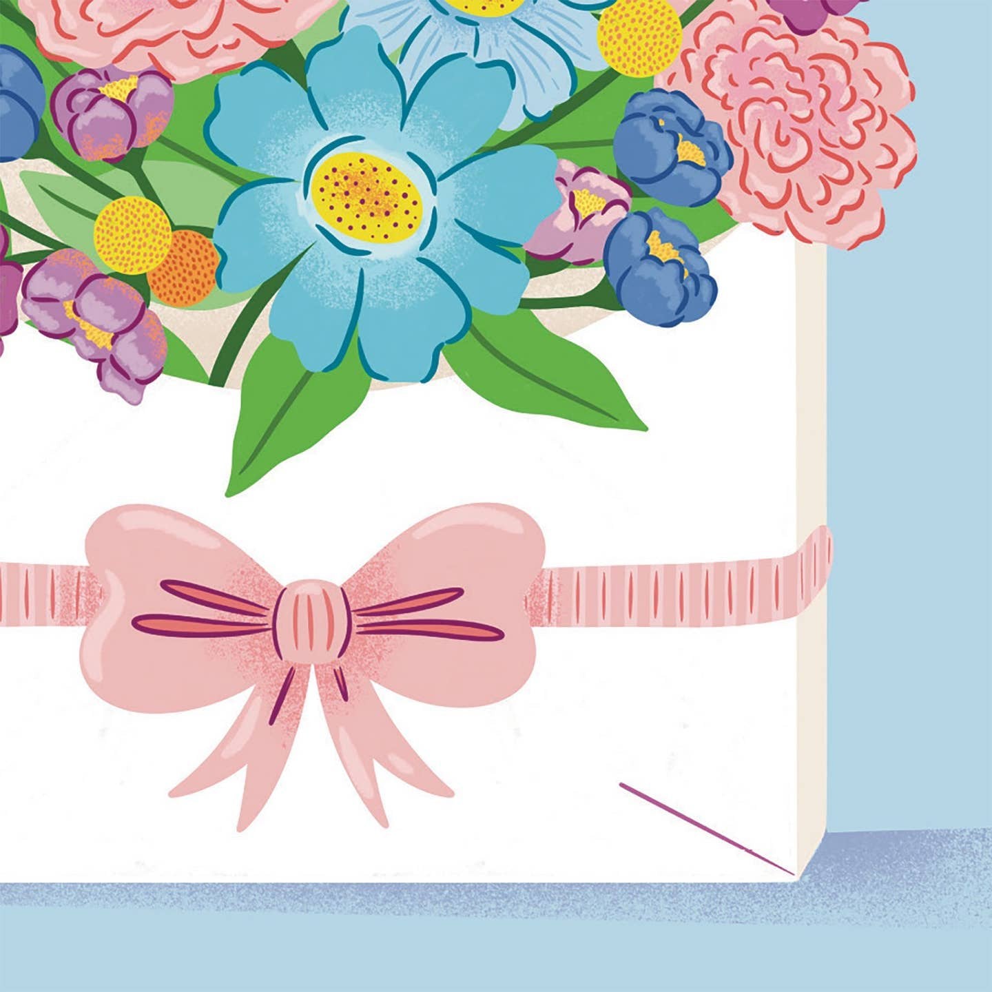 Mother's Day Floral Envelope Card