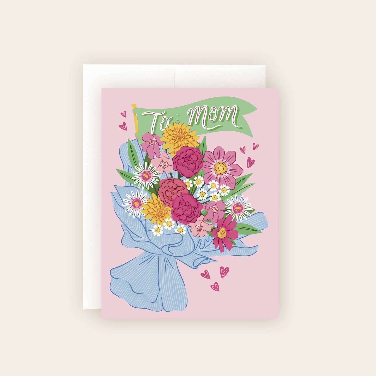 To Mom Floral Bouquet Mother's Day Card