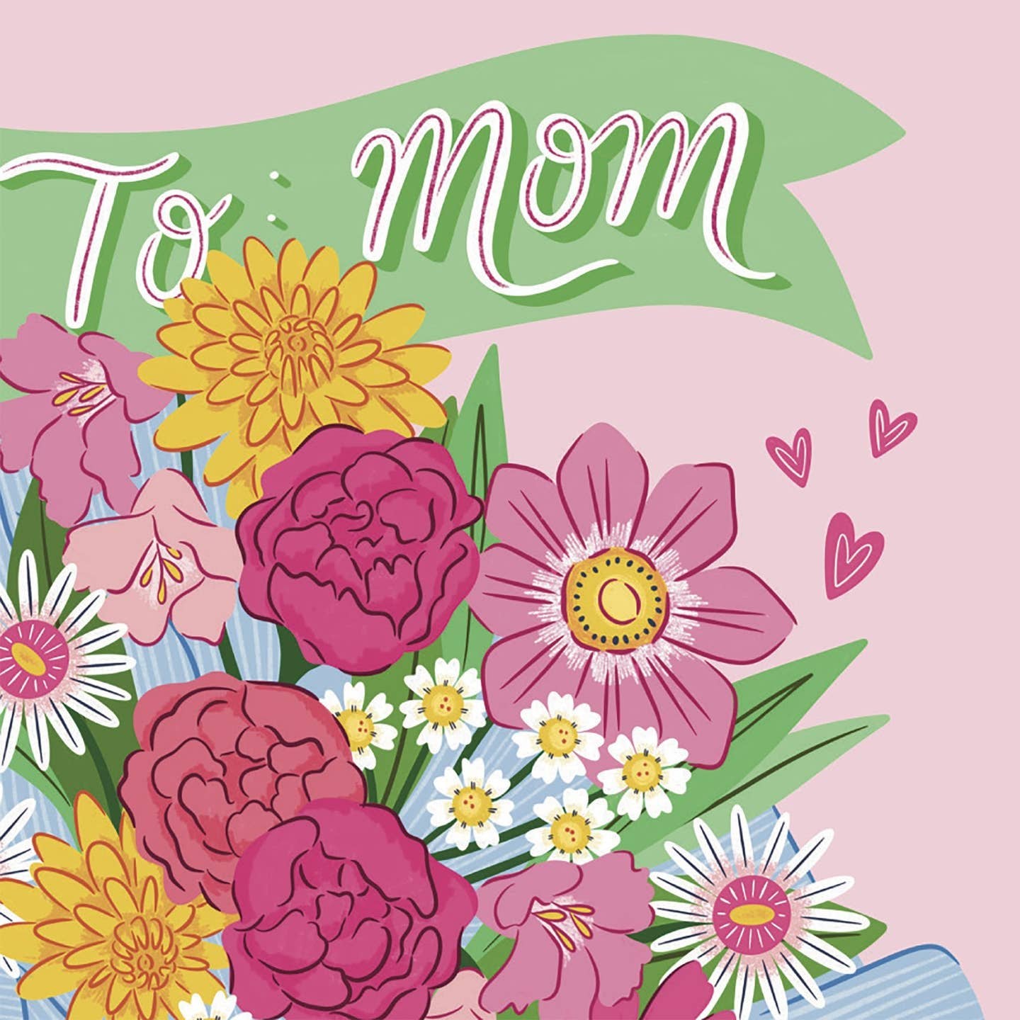 To Mom Floral Bouquet Mother's Day Card