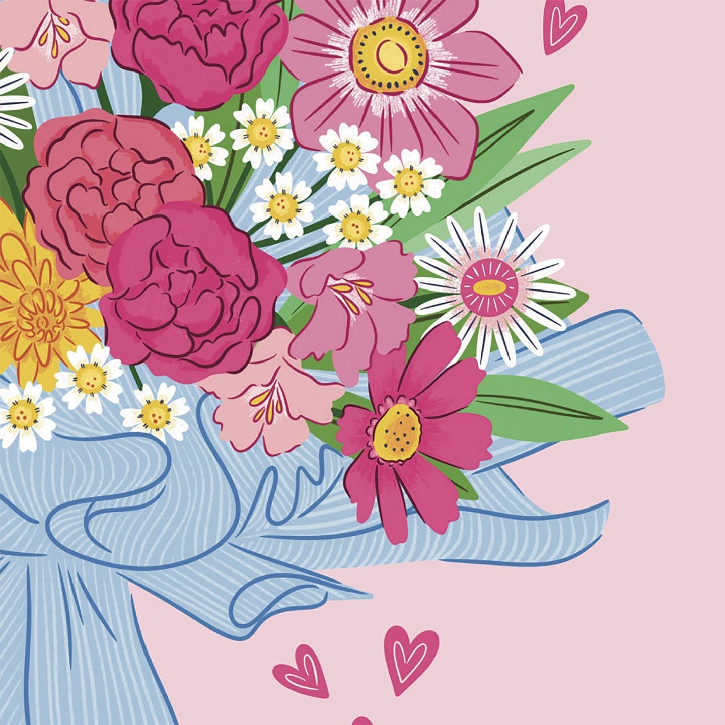 To Mom Floral Bouquet Mother's Day Card