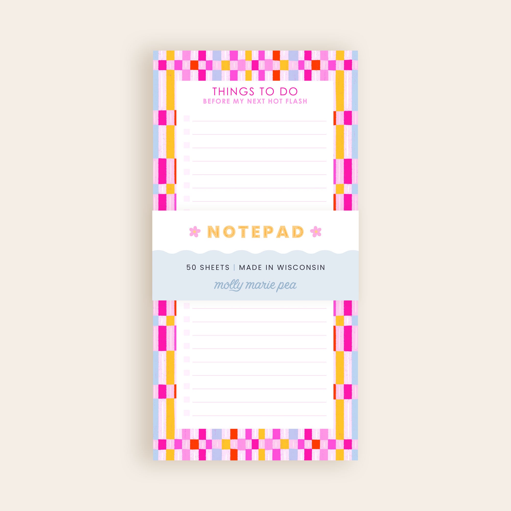 Before My Next Hot Flash Notepad