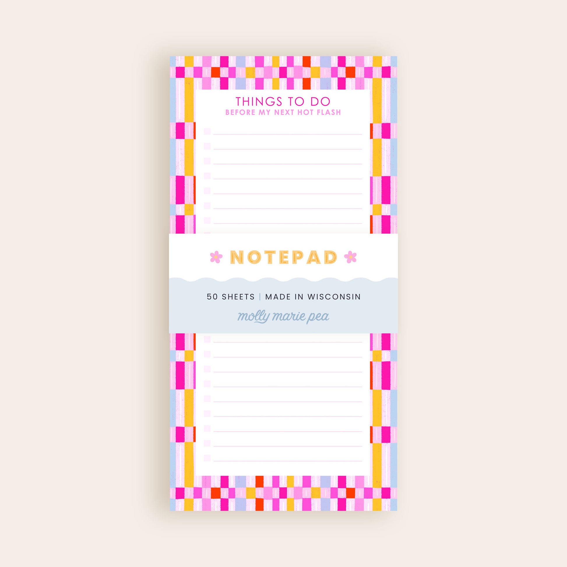 Before My Next Hot Flash Notepad