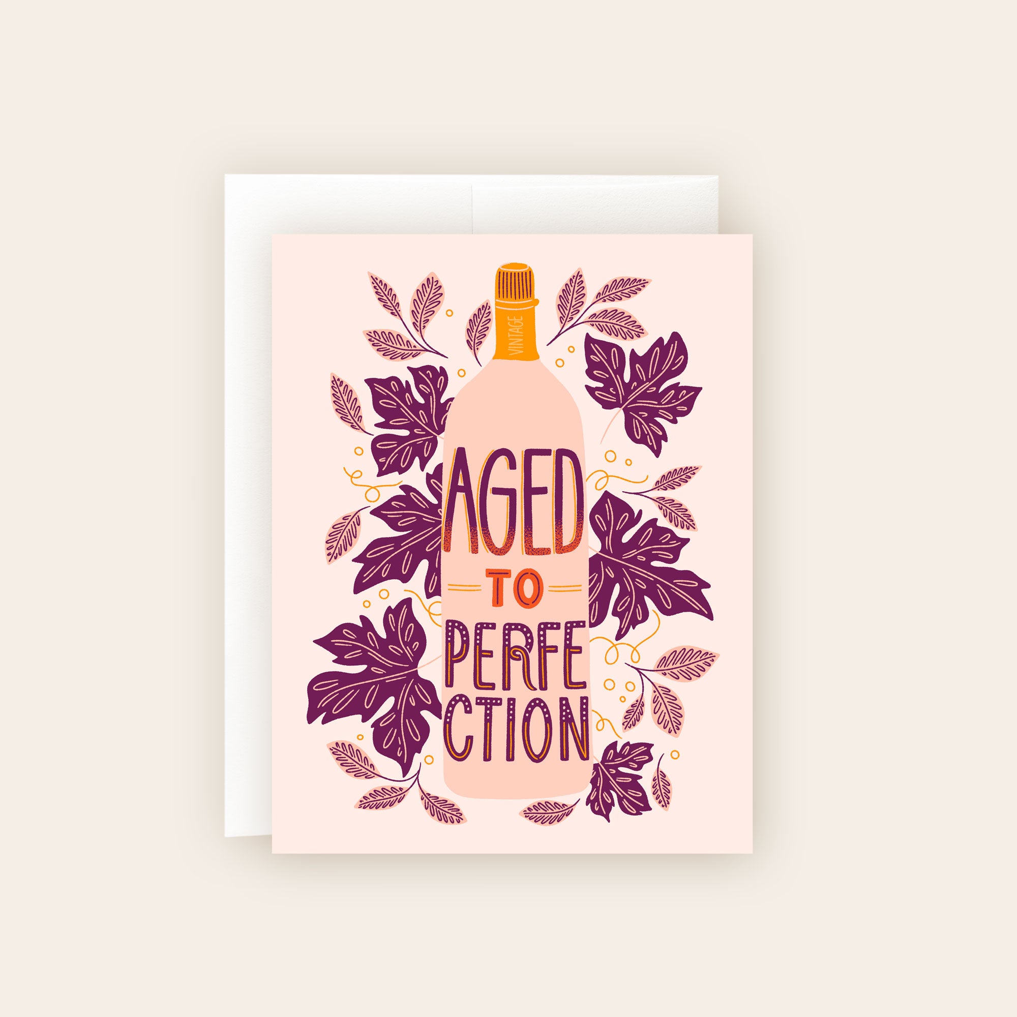 Aged to Perfection Birthday Card