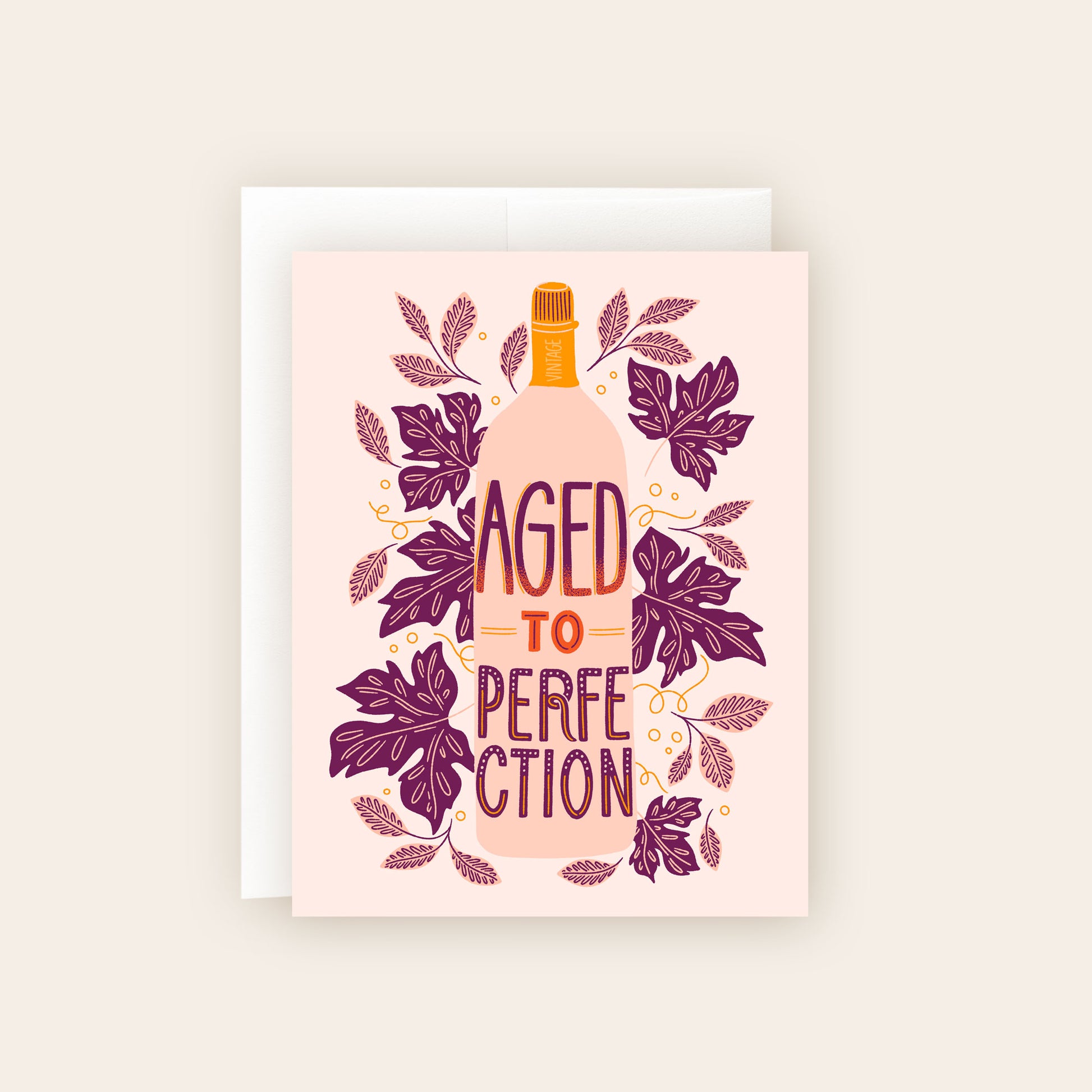 Aged to Perfection Birthday Card