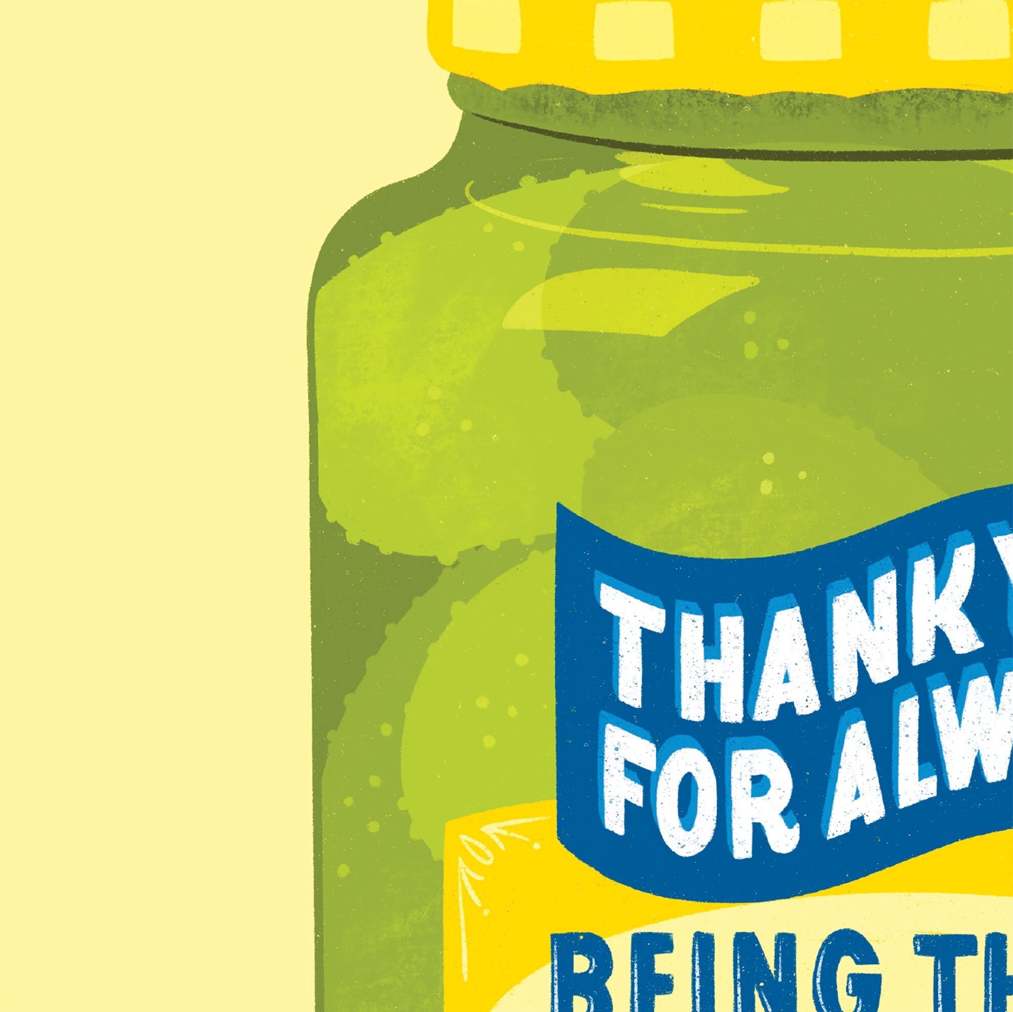 In A Pickle Father's Day Card