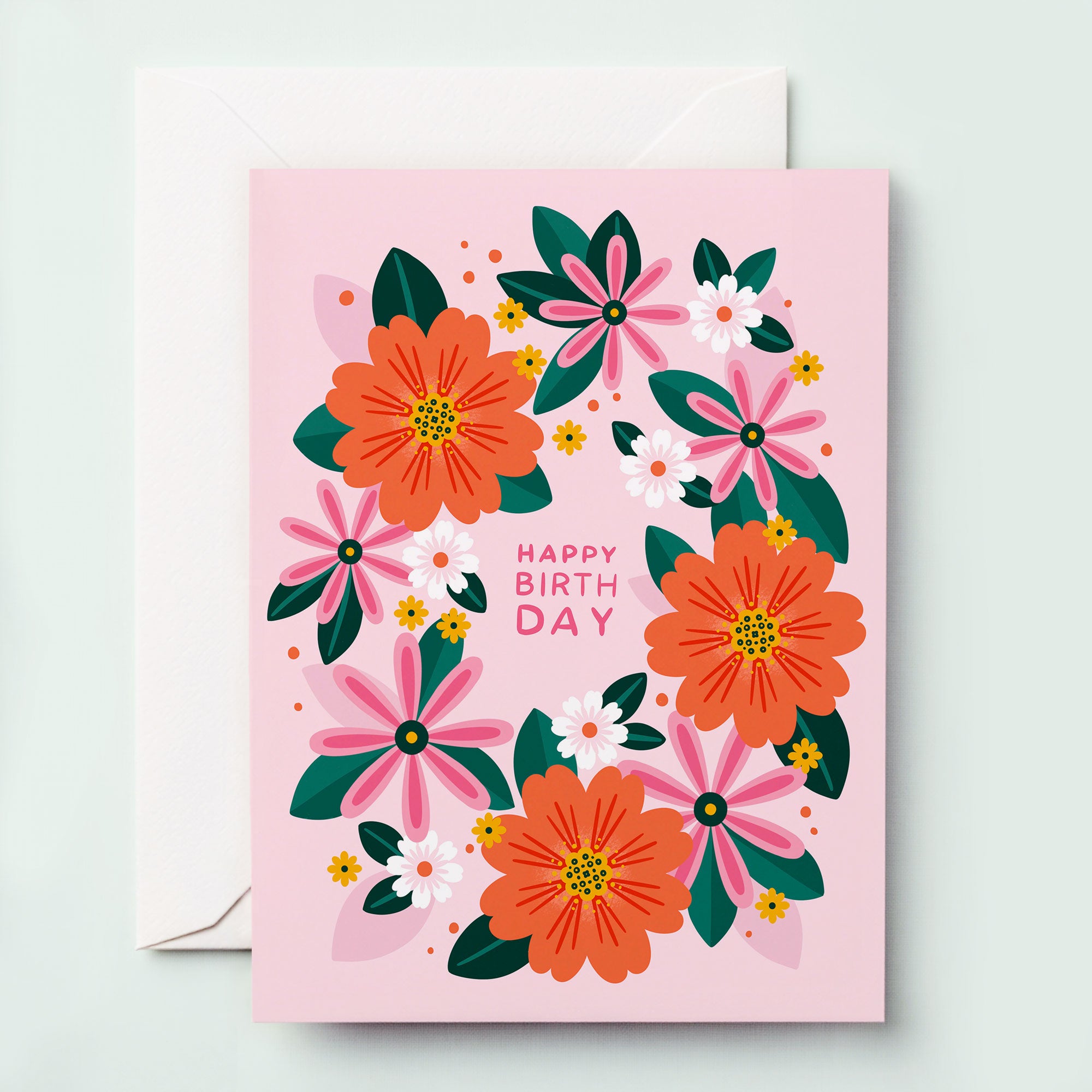 Pink Wreath Flowers