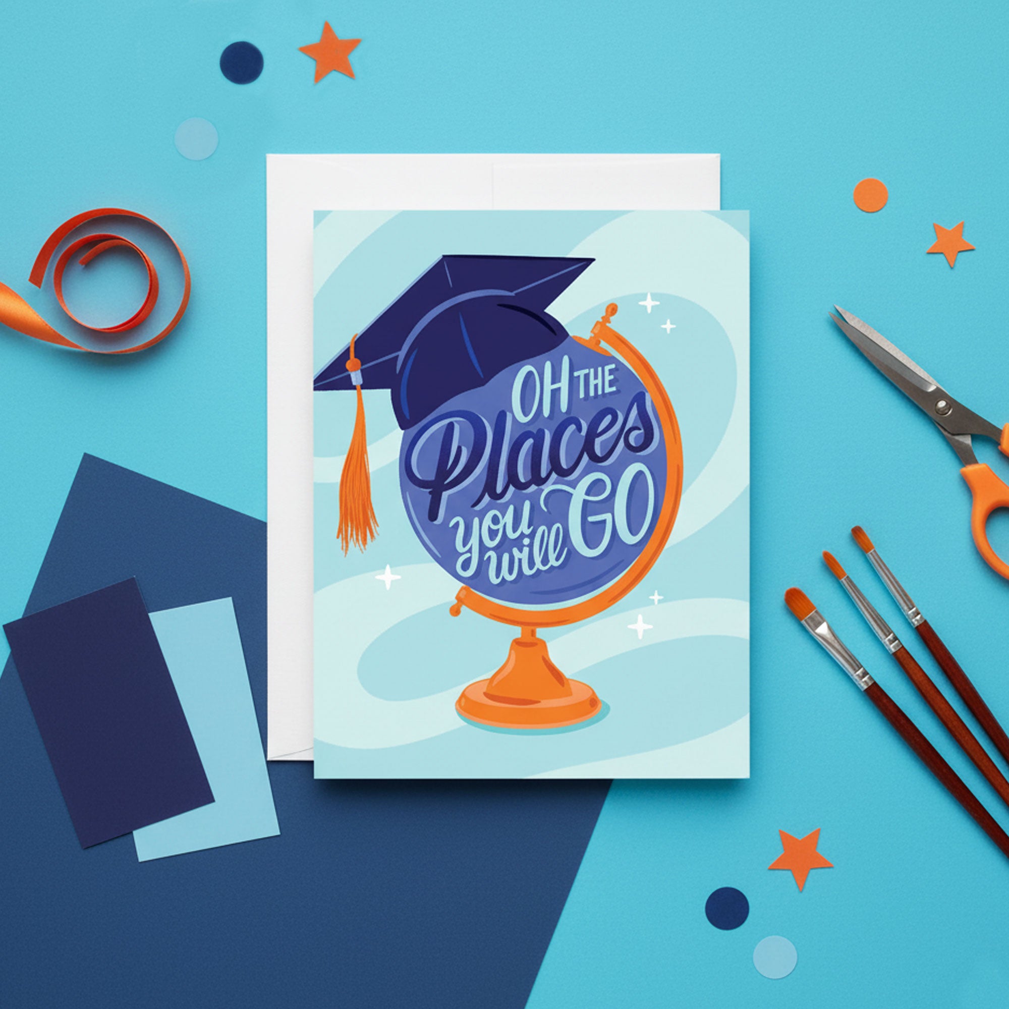 Oh the Places You Will Go Grad Card