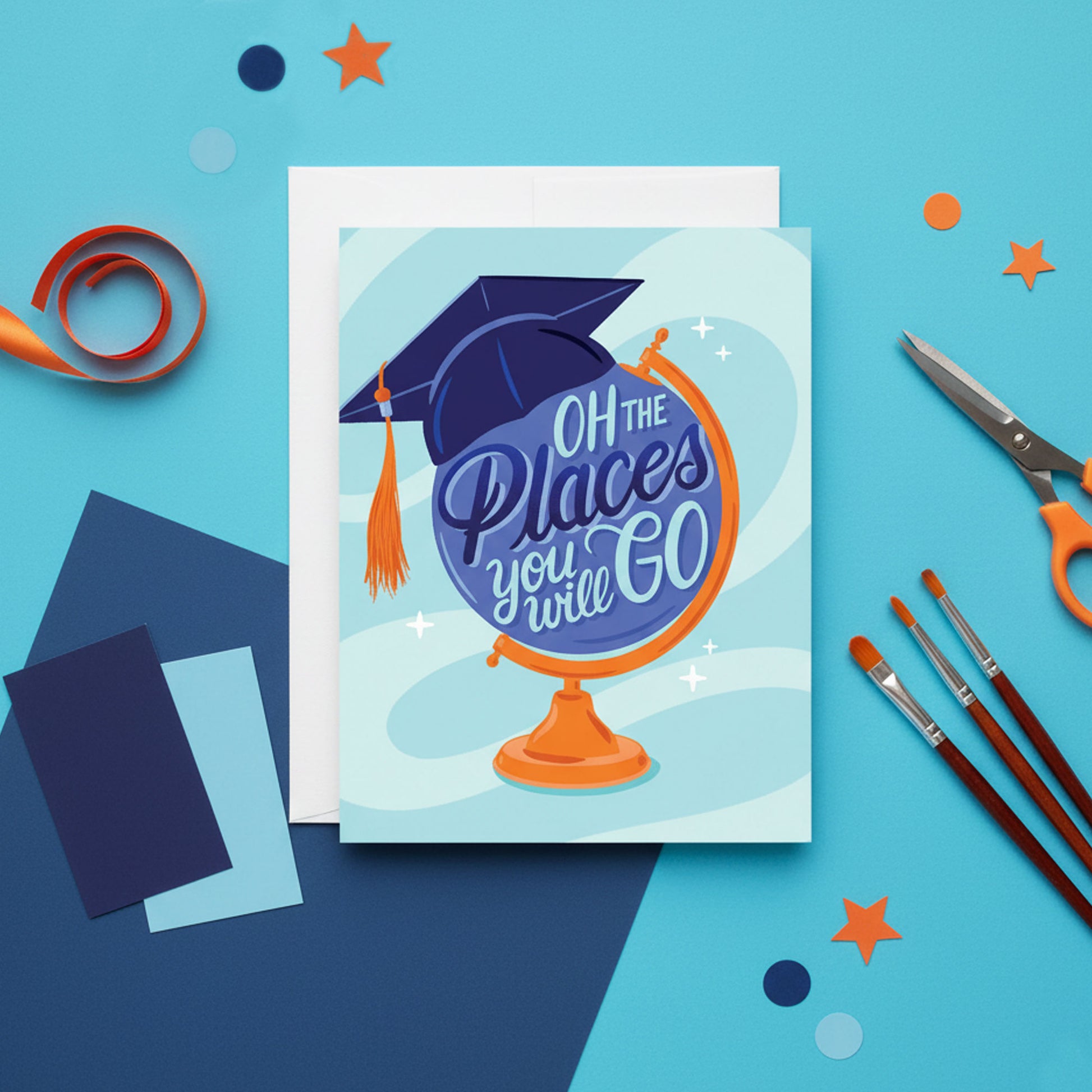 Oh the Places You Will Go Grad Card