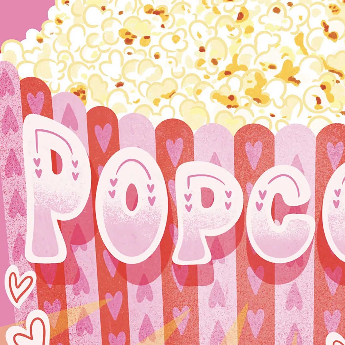 You are the Butter to my Popcorn Card