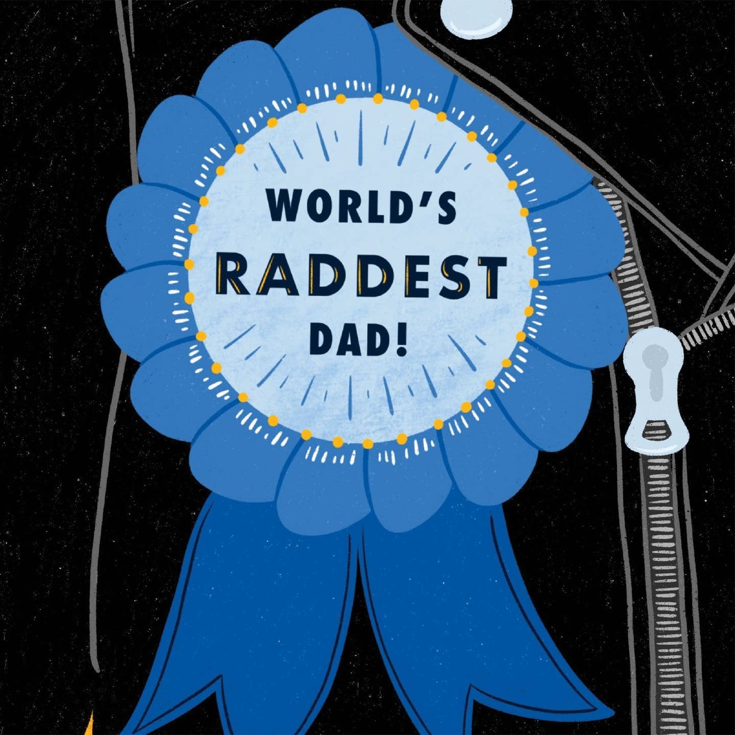 World's Raddest Dad Father's Day Card