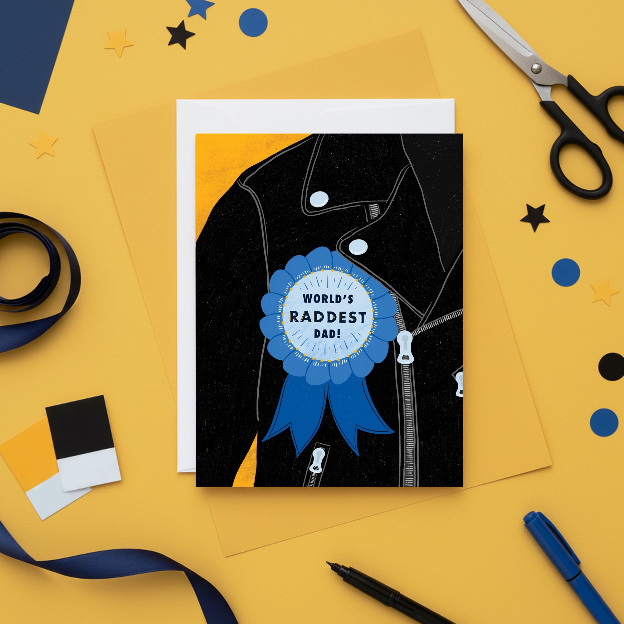 World's Raddest Dad Father's Day Card