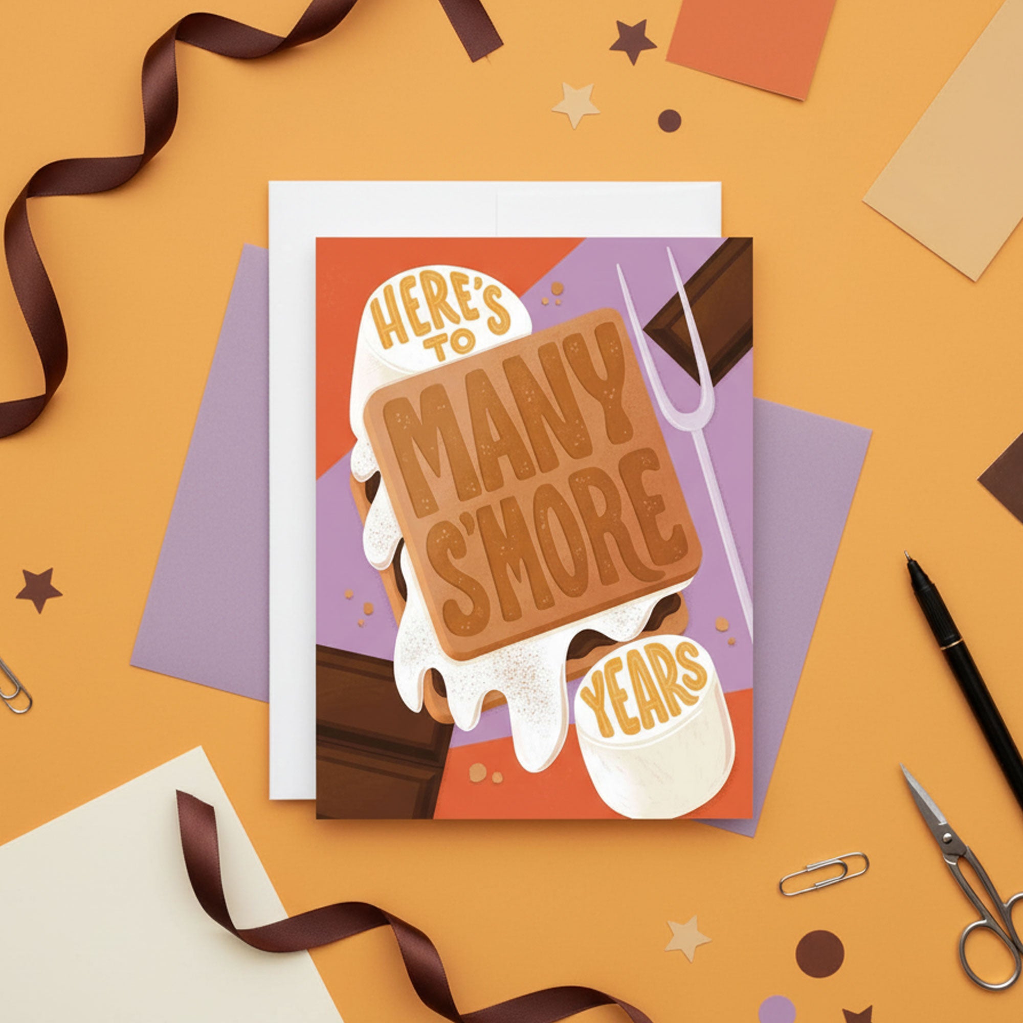 Many S'more Years Card