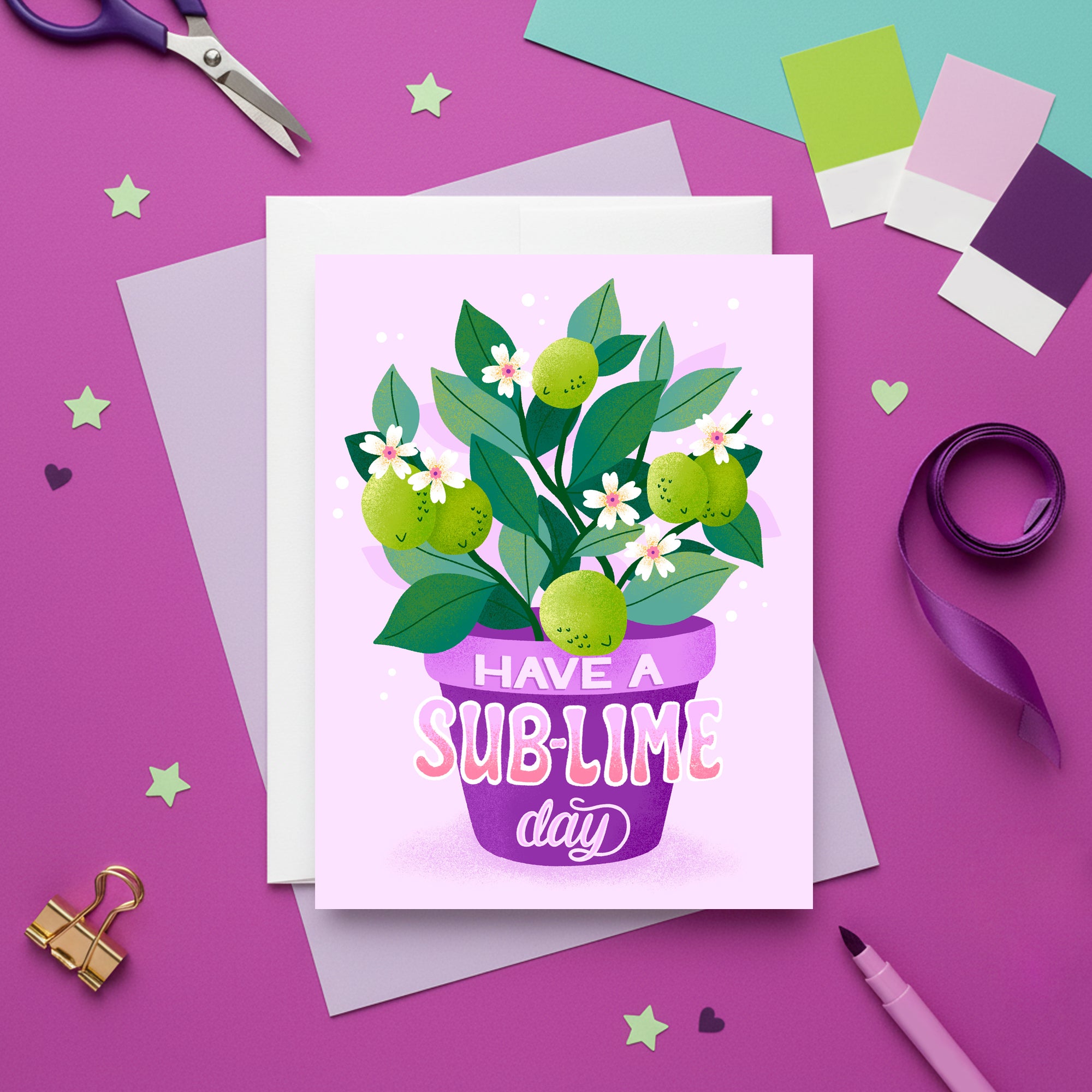 Have a Sub-Lime Day Card