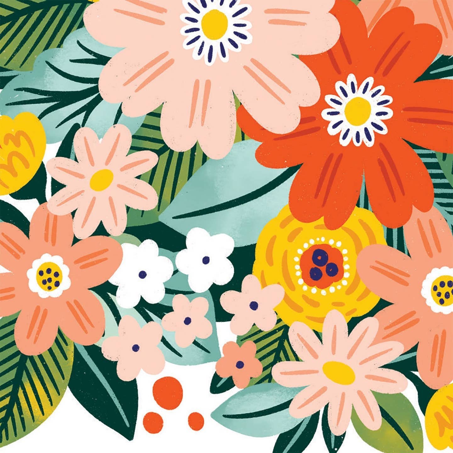 Thank You Floral Ribbon Card