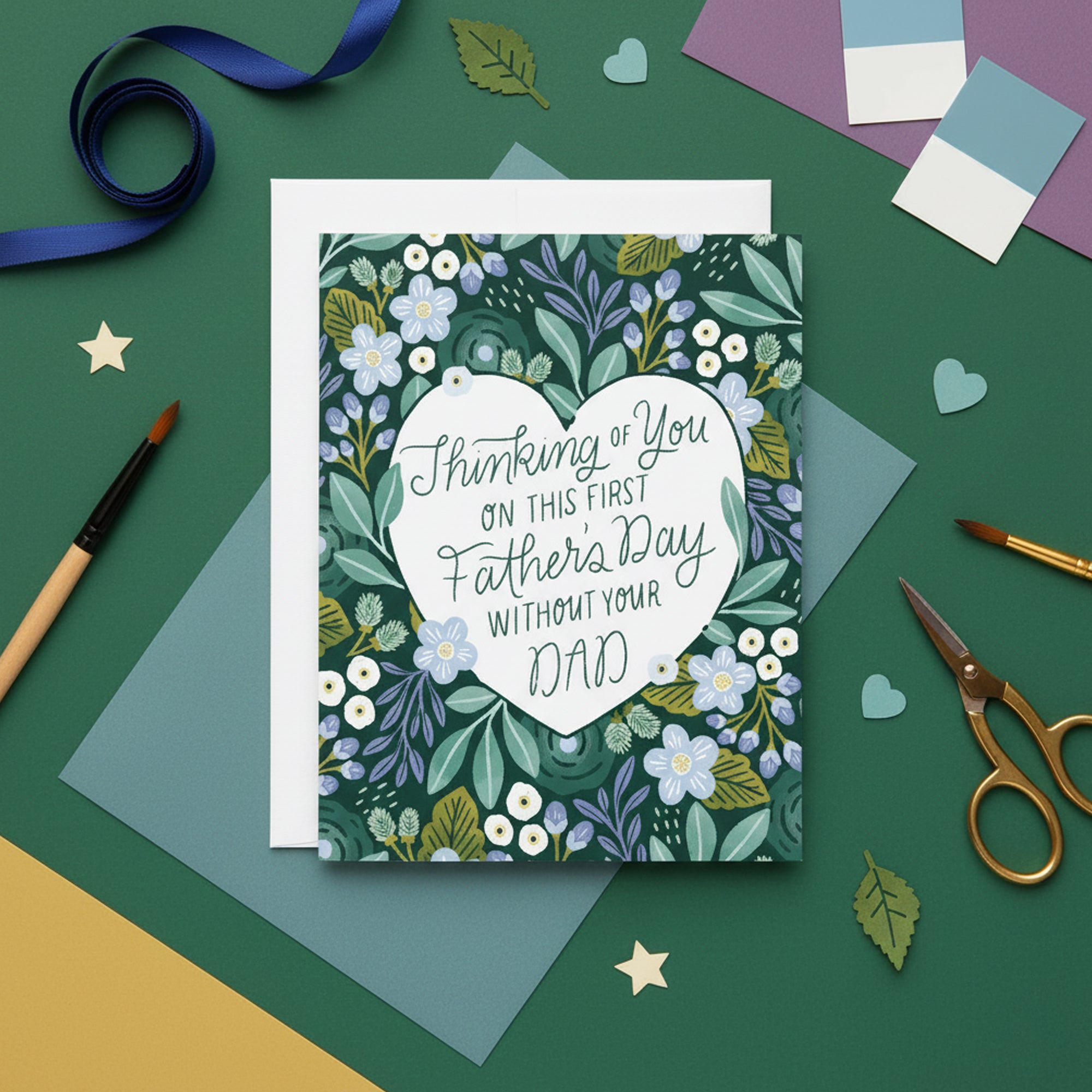 Sympathy First Father's Day Card