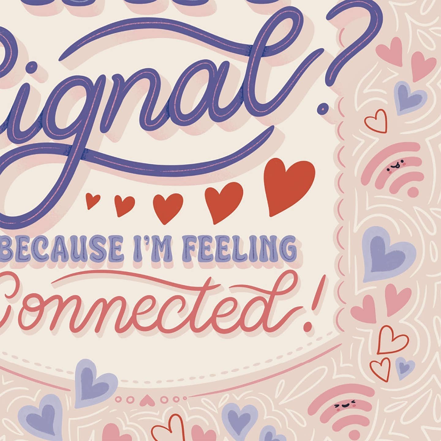 Are You A Wifi Signal Pun Love Card