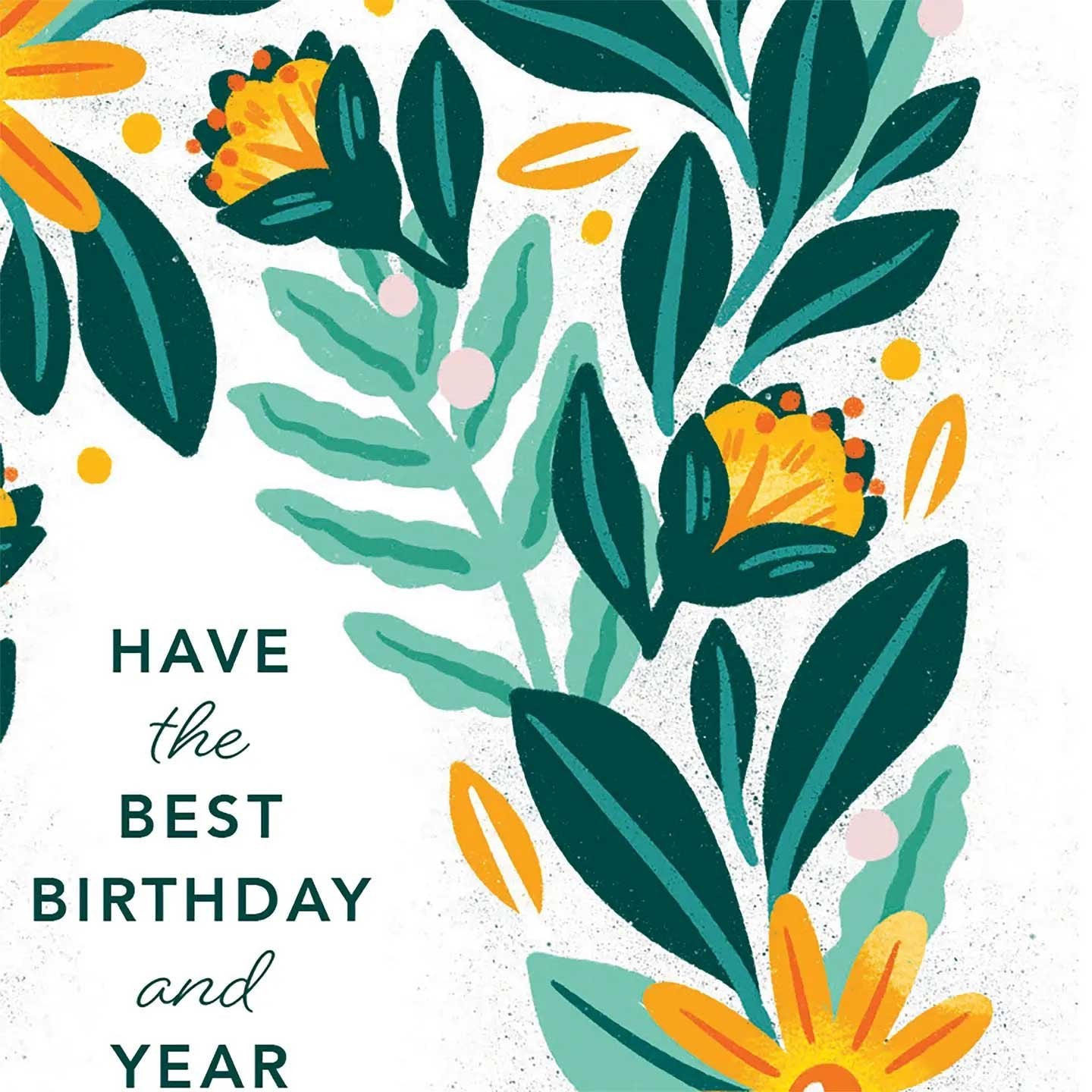 Wild and Free Birthday Wishes Card