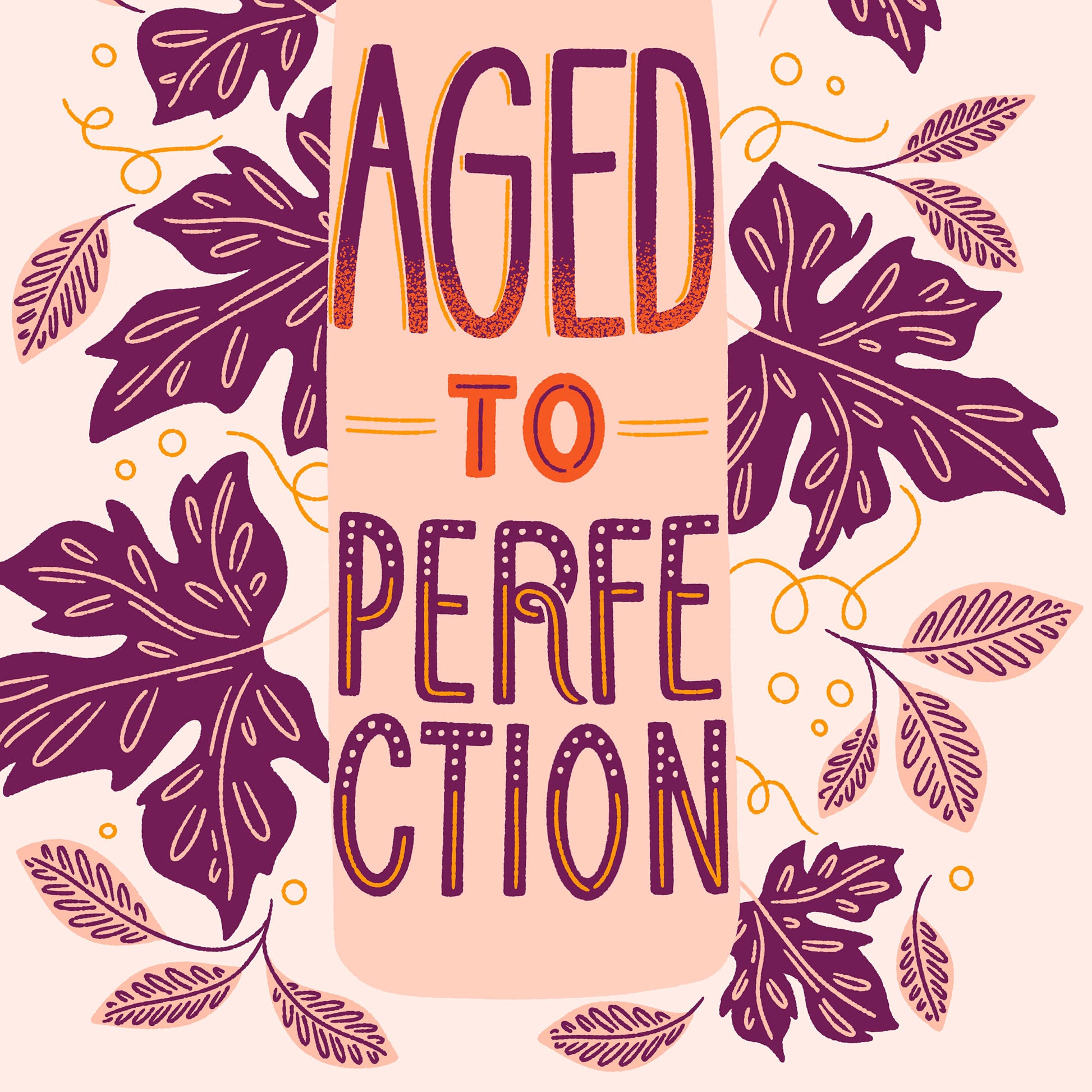 Aged to Perfection Birthday Card