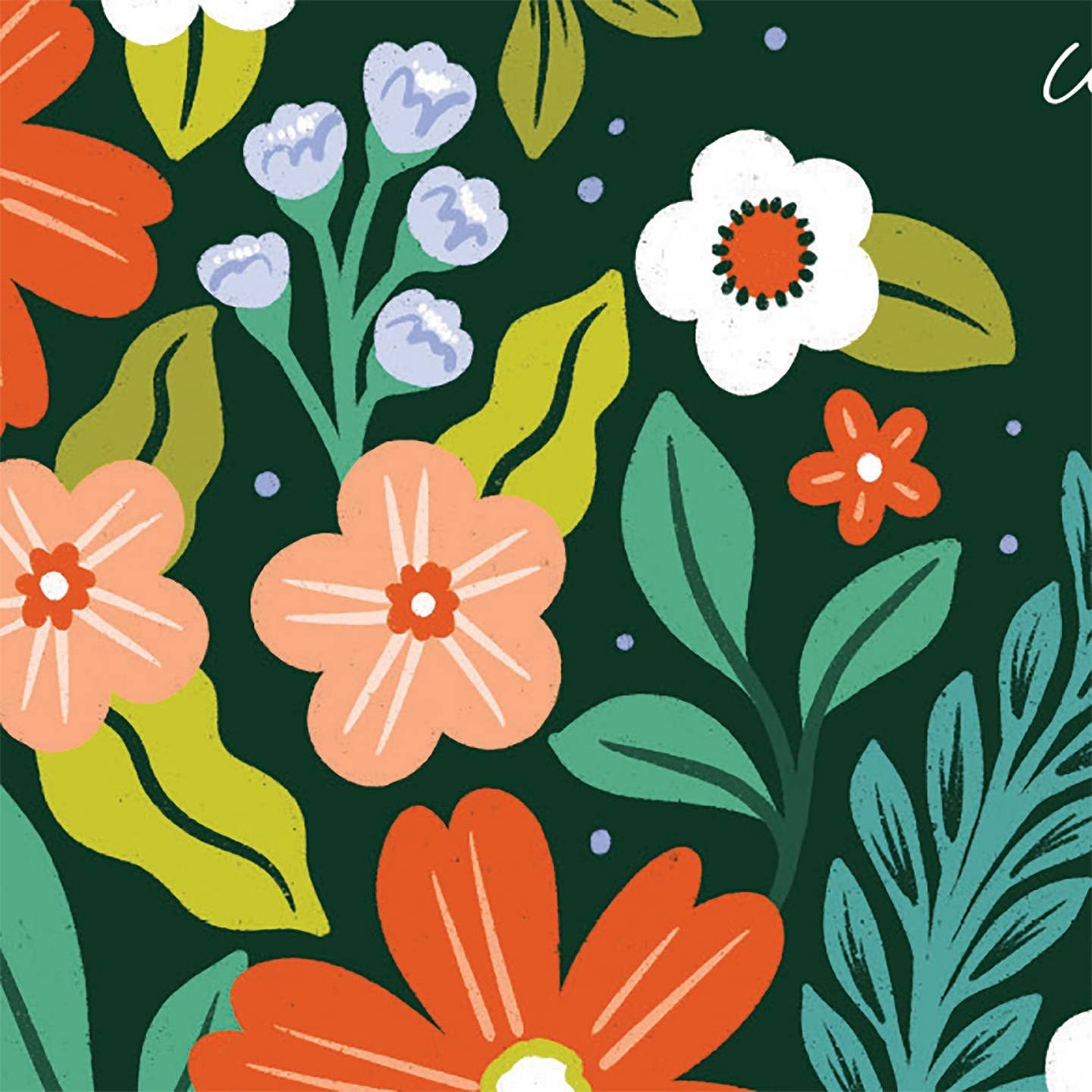 Wishing You Everything Birthday Elegant Floral Card